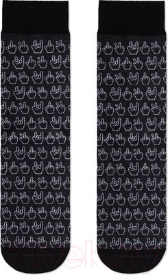 Носки Diwari Happy 154 (р.25, черный)