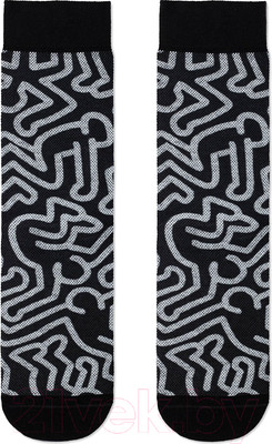 Носки Diwari Happy 151 (р.25, черный)