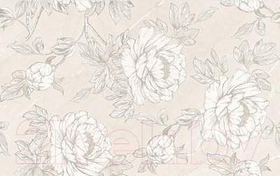 Плитка Unitile Гармония низ 03 (250x400, бежевый)