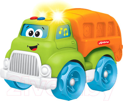 Мусоровоз игрушечный Азбукварик Мусоровоз / 2934