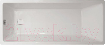 Ванна акриловая VagnerPlast Cavallo 180x80 / VPBA180CAV2X-04 (с каркасом и экраном)