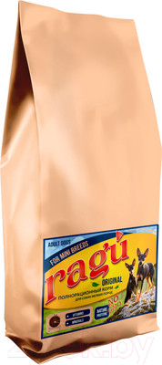 Сухой корм для собак Ragu Для взрослых собак мелких пород (14кг)