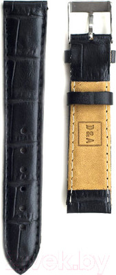 Ремешок для часов D&A Kroko РК-18-05-01-1-1 П (черный)