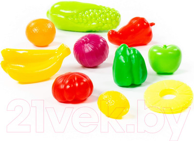 Набор игрушечных продуктов Полесье Набор продуктов №11 / 66725