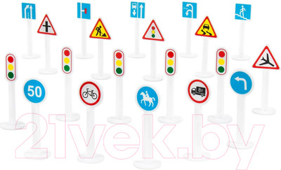 Игровой набор Полесье Дорожные знаки №2 / 64202