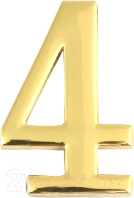 Цифра дверная Apecs DN-01-4-Z-G