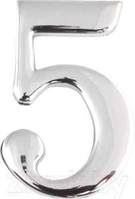 Цифра дверная Apecs DN-01-5-Z-CR