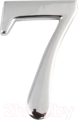 Цифра дверная Apecs DN-01-7-Z-CR