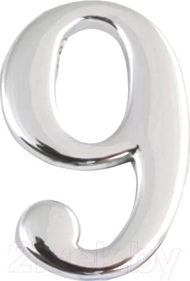 Цифра дверная Apecs DN-01-9-Z-CR