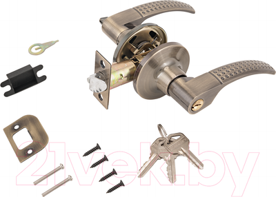 Ручка дверная Стандарт 8510 ET AB (бронза)