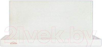 Вытяжка телескопическая Elikor Интегра Glass 60П-650-В2Л (белый/стекло бежевое)