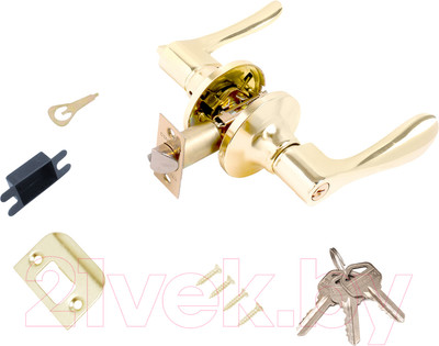 Ручка дверная Стандарт 8531 ET PB (золото)