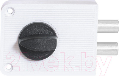 Замок накладной Стандарт ЗН1-3С (белый)