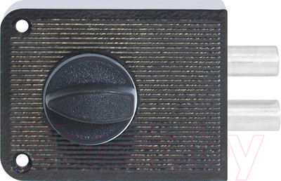 Замок накладной Стандарт ЗН1-3С (черный)