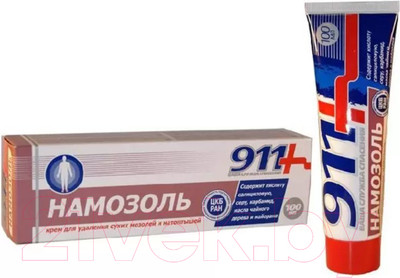 Крем для ног 911 Намозоль (100мл)