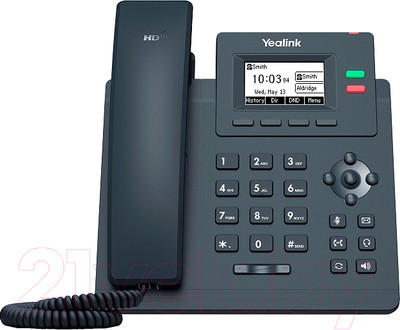 VoIP-телефон Yealink SIP-T31P (без БП)