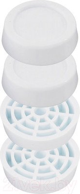 Комплект антивибрационных подставок Мультидом МТ76-135 (белый)