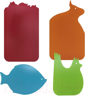 Набор разделочных досок Мультидом VL80-39 (4шт)