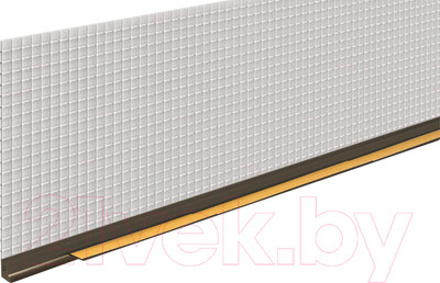 Профиль примыкающий оконный Profigips Коричневый с сеткой 6мм 3м