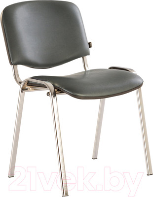 Стул офисный Brabix Iso CF-001 / 531426 (кожзам серый)