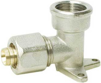 Водорозетка APE 754L 20x1/2 / 3754L01220 (с креплением)