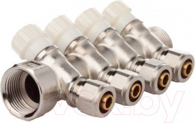 Коллектор отопления APE 7904L 16x3/4 / 37904L3416M (4 выхода)