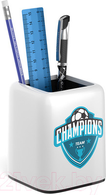 Настольный набор Erich Krause Forte Champions / 55740 (белый/черный)