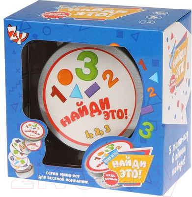 Настольная игра Наша игрушка Реакция. Найди это! / ZYB-B2795-1