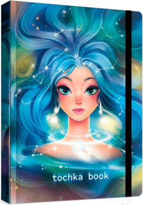 Блокнот Проф-Пресс Точкабук. Medium. Девушка-вода / 4630097515581