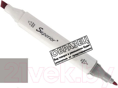 Маркер перманентный Superior Двухсторонний GG212
