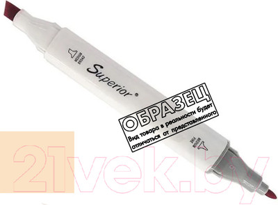 Маркер перманентный Superior Двухсторонний WG204