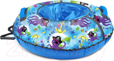 Тюбинг-ватрушка Ника ТБ2К-85 850мм (осьминоги)