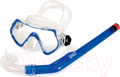 Набор для плавания ZoggS Combo Reef Explorer / 302905 (синий/прозрачный)