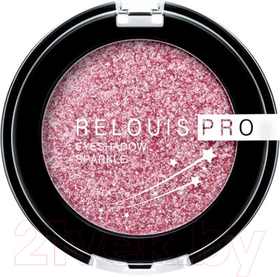 Тени для век Relouis Pro Eyeshadow Sparkle тон 03 Candy Pink