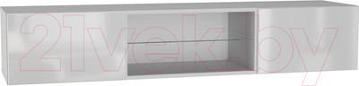 Тумба НК Мебель Point тип-33 / 71774446 (белый/белый глянец)