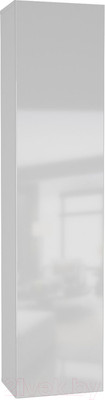 Шкаф навесной НК Мебель Point тип-40 / 71774449 (белый/белый глянец)