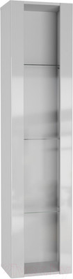 Шкаф навесной НК Мебель Point тип-41 / 71774452 (белый/белый глянец)