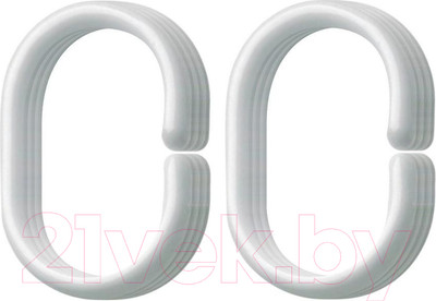 Кольца для шторки Мультидом MS34-55 (12шт)