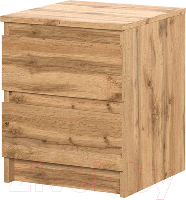Прикроватная тумба НК Мебель Stern Т-1 2-я / 72674924 (16мм,дуб вотан)