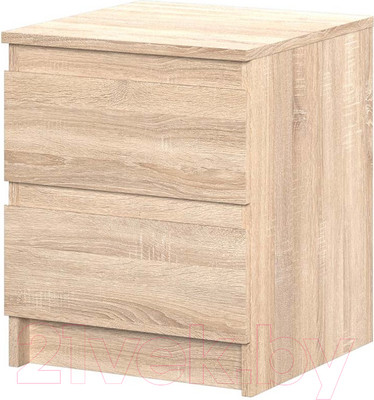 Прикроватная тумба НК Мебель Stern Т-1 2-я / 72674919 (16мм, дуб сонома)