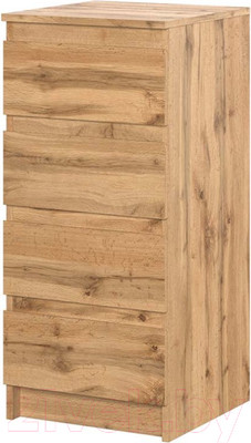 Комод НК Мебель Stern Т-2 4-я / 72674925 (16мм,дуб вотан)