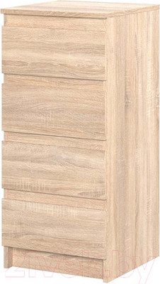 Комод НК Мебель Stern Т-2 4-я / 72674920 (16мм,дуб сонома)