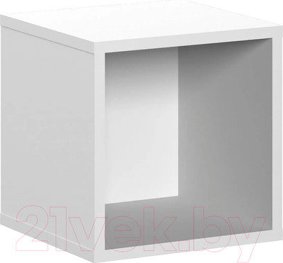 Полка-ячейка НК Мебель Stern Т-11 / 72674937 (16мм,белый)