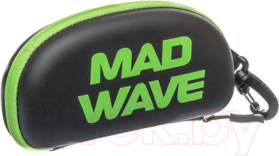 Чехол для очков для плавания Mad Wave Зеленый