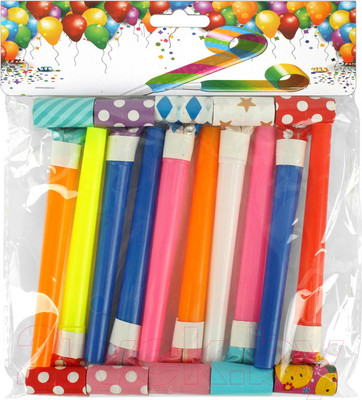 Набор дудочек для праздника Darvish Дудки-язычки / DV-H-1056 (10шт)