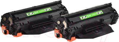 Комплект картриджей Cactus CS-CE278AD