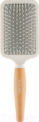 Расческа-массажер Masil Wooden Paddle Brush