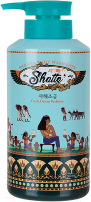 Гель для душа Mukunghwa Shower Body Soap Dead Sea Salt With Fresh Ocean Perfume (500мл)