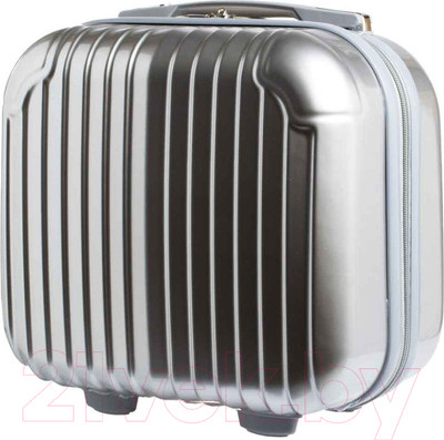 Кейс для косметики MONAMI CX8191 (серебристый)