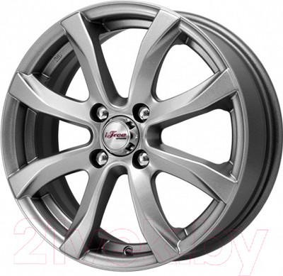 Литой диск iFree Дайс (KC696) 15x6.0" 4x108мм DIA 65.1мм ET 30мм (хай вэй)